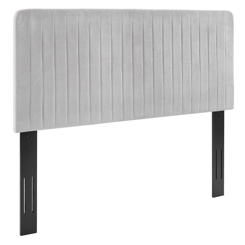 Modway Milenna Channel Tufted Performance Velvet King/California King Headboard - MOD-6341 | Headboards | Modishstore - 4