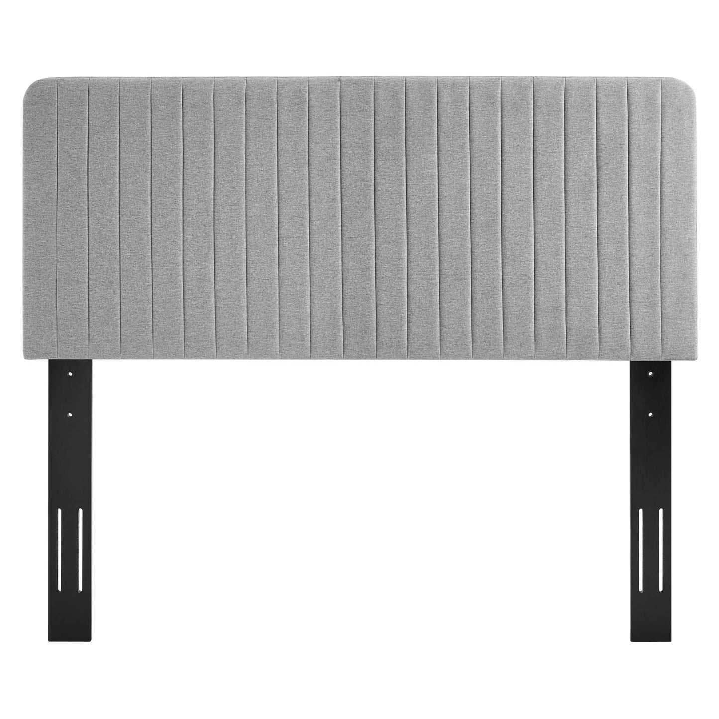 Modway Milenna Channel Tufted Upholstered Fabric King/California King Headboard | Headboards | Modishstore-3