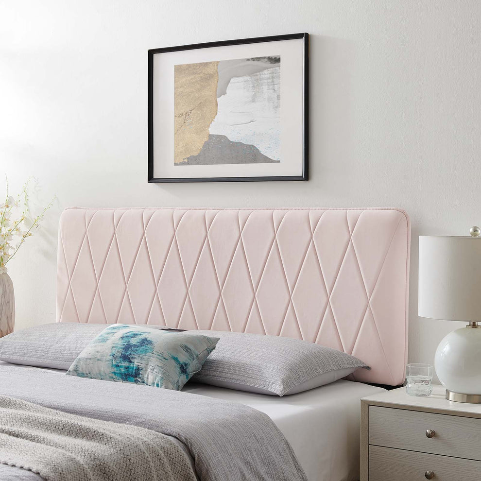Modway Leila Performance Velvet Twin Headboard - MOD-6343 | Headboards | Modishstore - 18