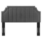Alyona Channel Tufted Performance Velvet Twin Headboard By Modway - MOD-6346 | Headboards | Modishstore - 39