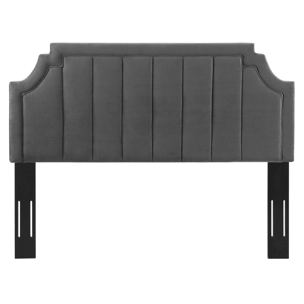 Alyona Channel Tufted Performance Velvet Twin Headboard By Modway - MOD-6346 | Headboards | Modishstore - 39