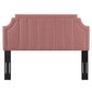 Alyona Channel Tufted Performance Velvet Twin Headboard By Modway - MOD-6346 | Headboards | Modishstore - 4