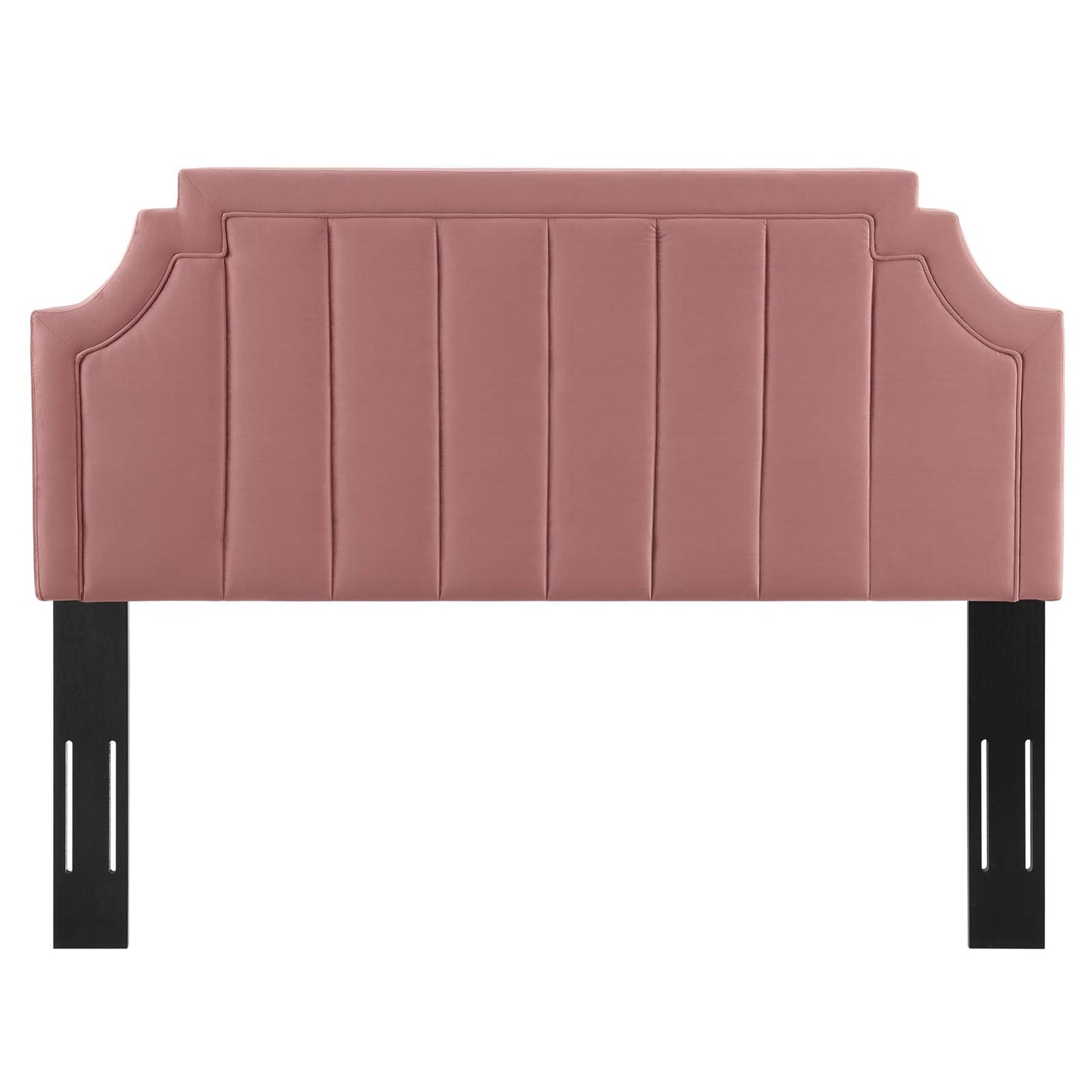 Alyona Channel Tufted Performance Velvet Twin Headboard By Modway - MOD-6346 | Headboards | Modishstore - 4