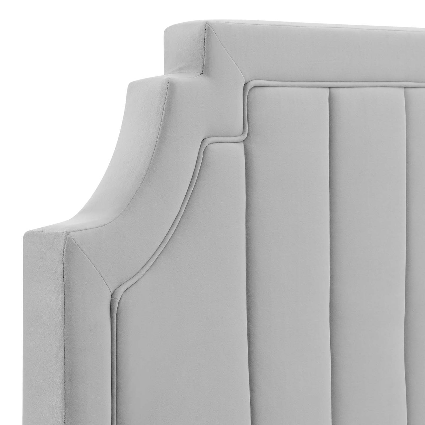 Alyona Channel Tufted Performance Velvet Twin Headboard By Modway - MOD-6346 | Headboards | Modishstore - 10