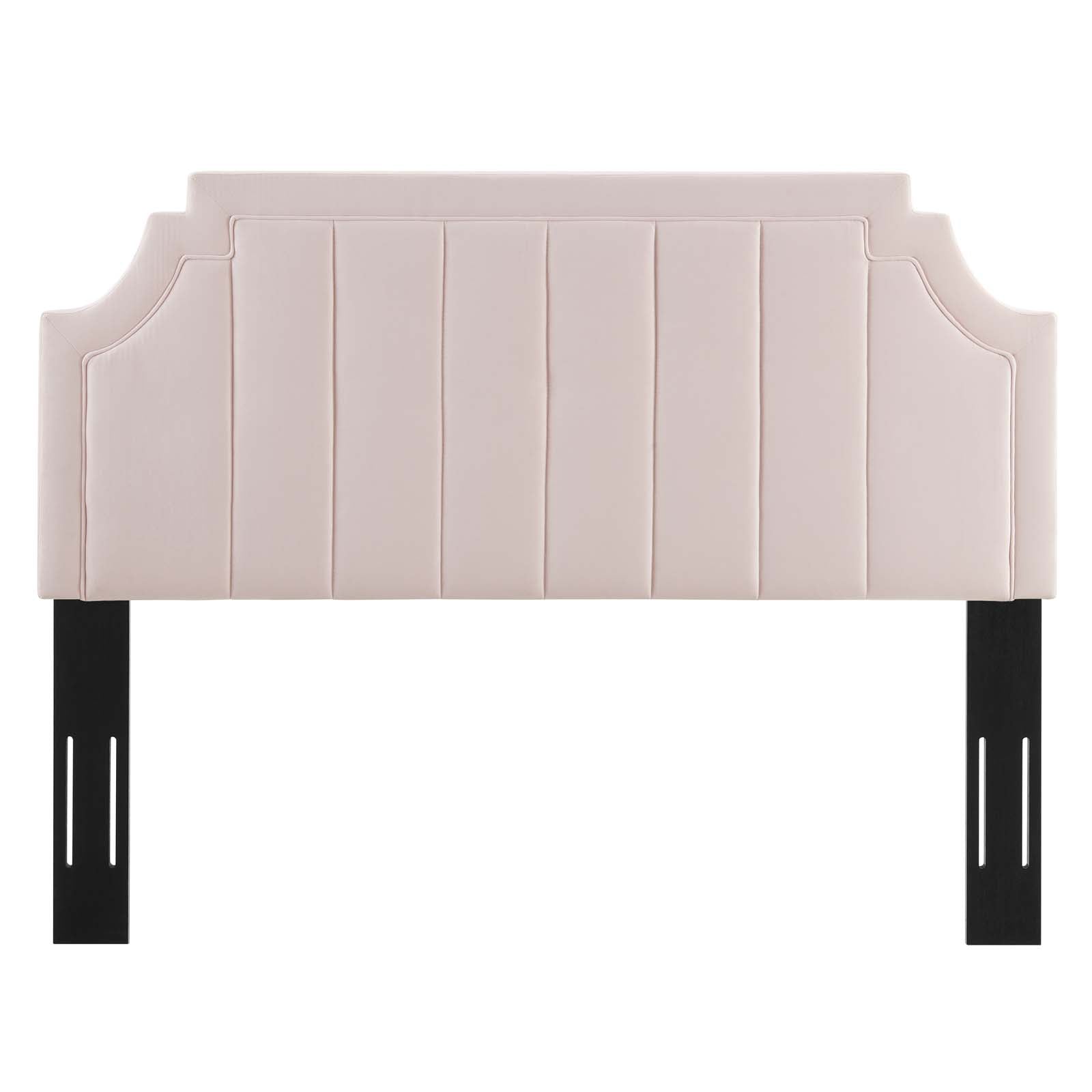 Alyona Channel Tufted Performance Velvet Twin Headboard By Modway - MOD-6346 | Headboards | Modishstore - 24