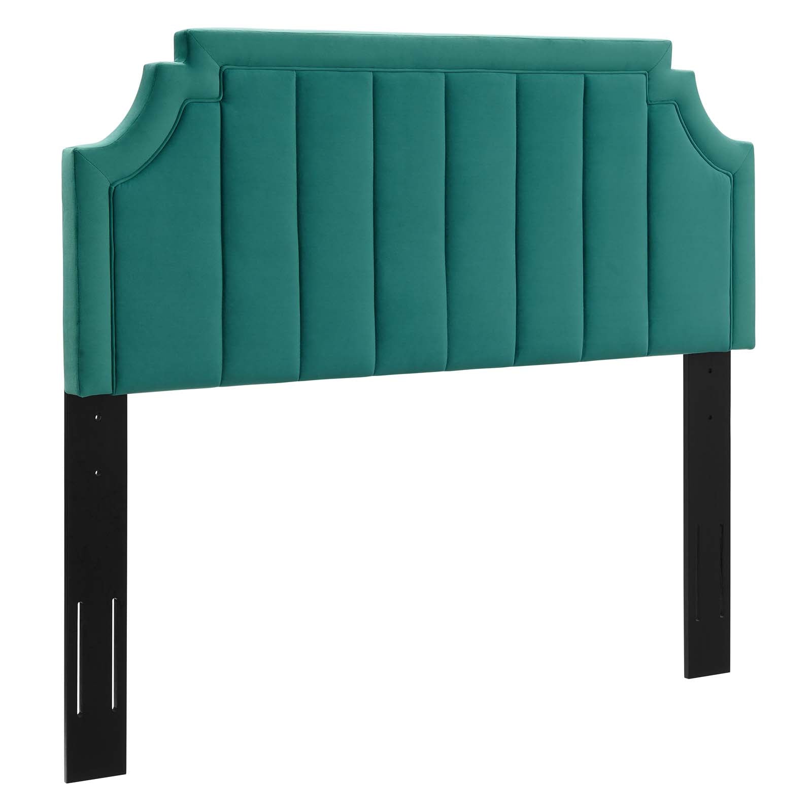 Alyona Channel Tufted Performance Velvet Twin Headboard By Modway - MOD-6346 | Headboards | Modishstore - 27
