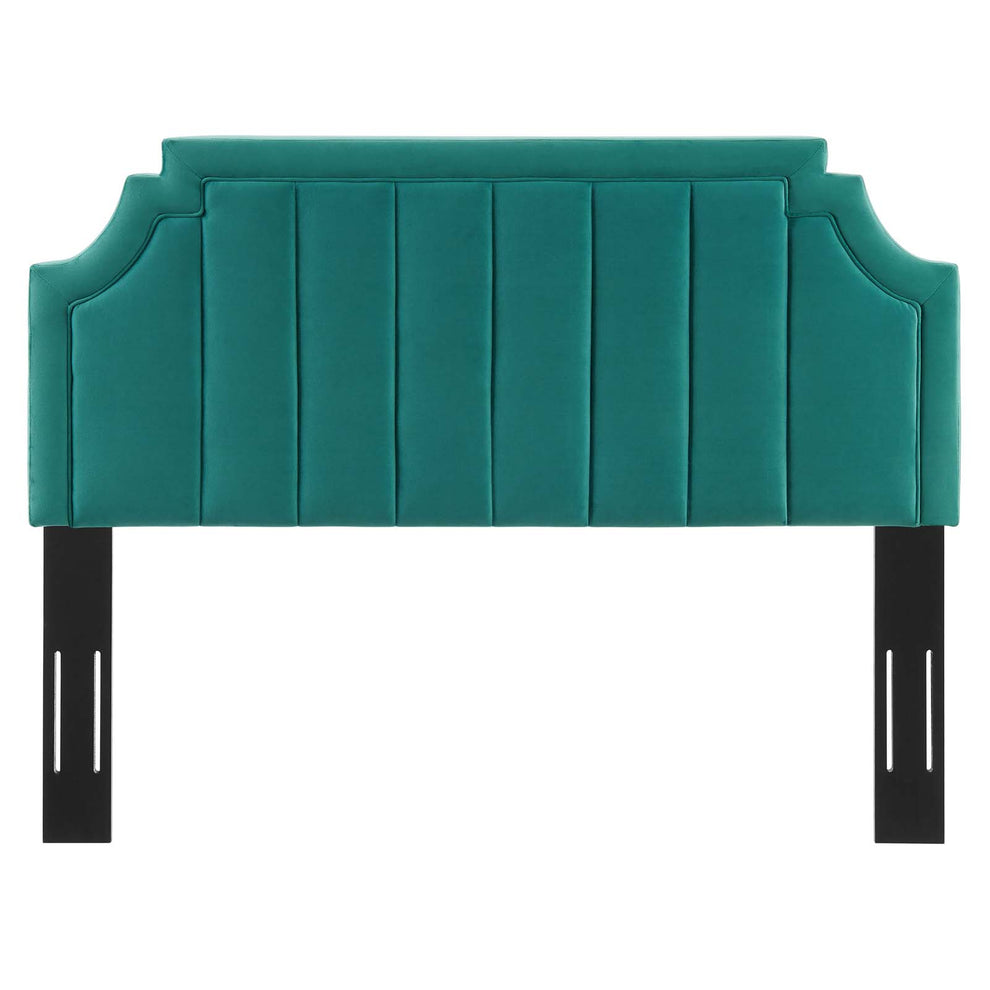 Alyona Channel Tufted Performance Velvet Twin Headboard By Modway - MOD-6346 | Headboards | Modishstore - 29