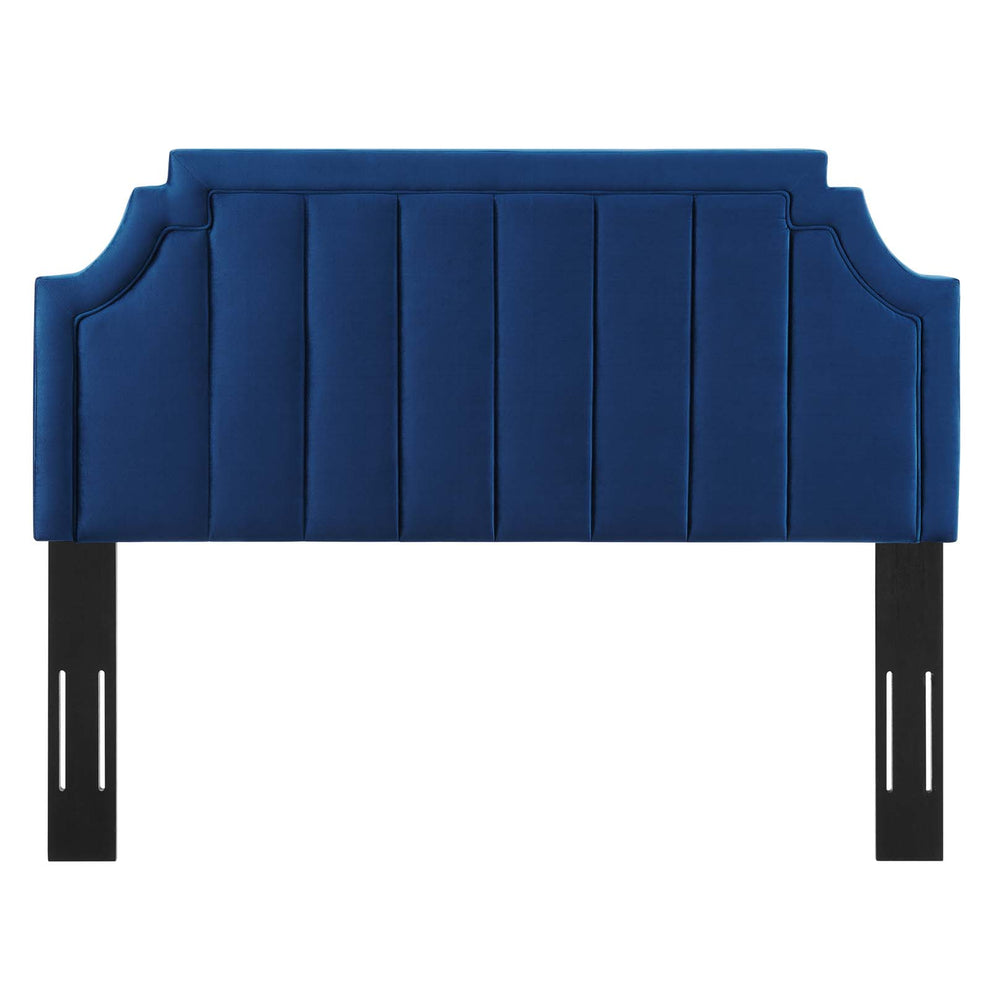 Alyona Channel Tufted Performance Velvet Full/Queen Headboard By Modway - MOD-6347 | Headboards | Modishstore - 24