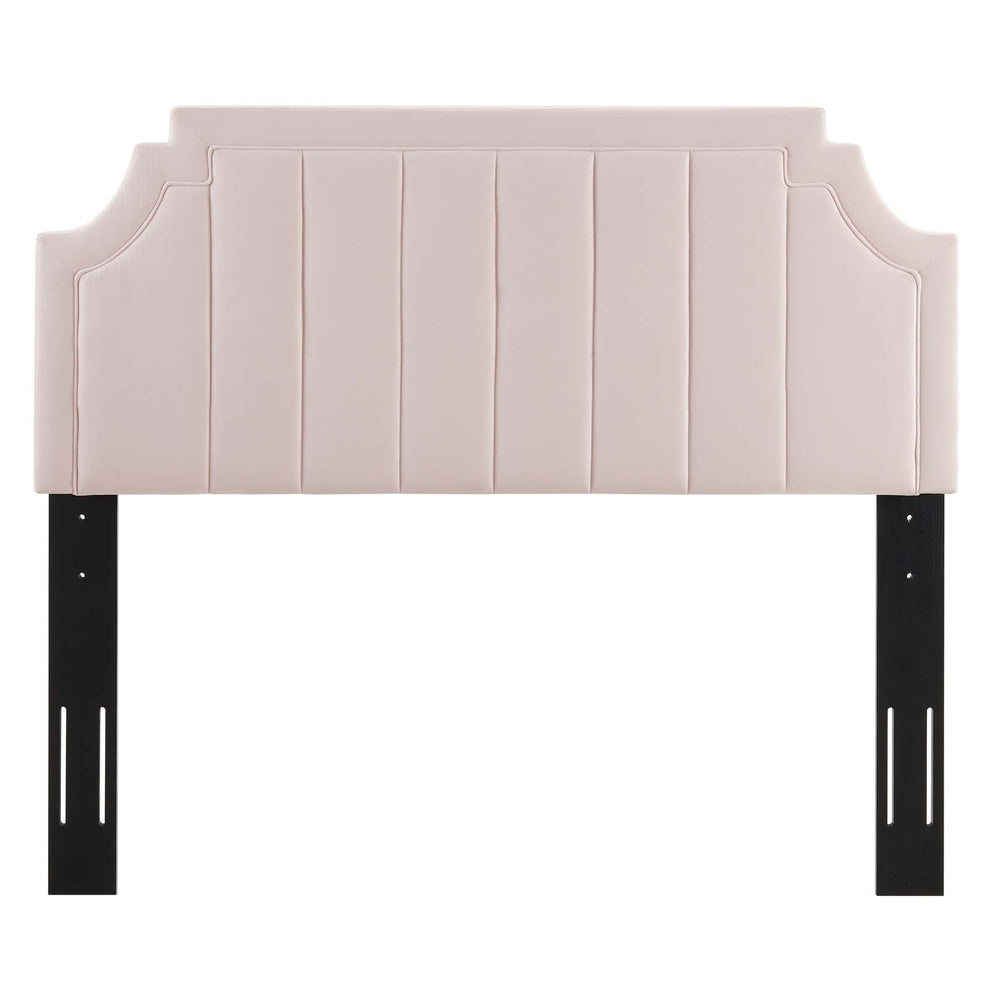 Alyona Channel Tufted Performance Velvet Full/Queen Headboard By Modway - MOD-6347 | Headboards | Modishstore - 28