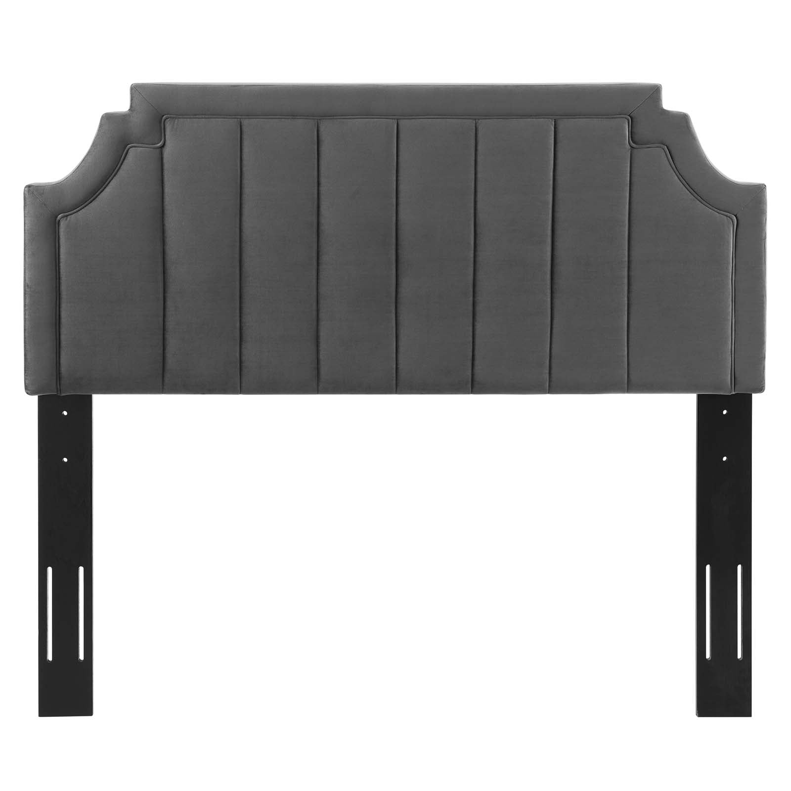Modway Alyona Channel Tufted Performance Velvet King/California King Headboard - MOD-6348 | Headboards | Modishstore - 2