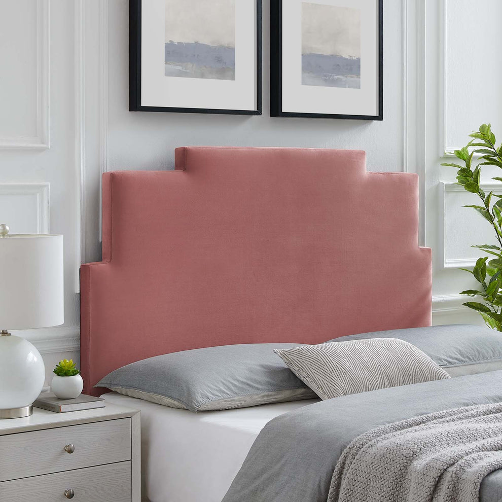 Modway Kasia Performance Velvet Full/Queen Headboard - MOD-6356 | Headboards | Modishstore - 5