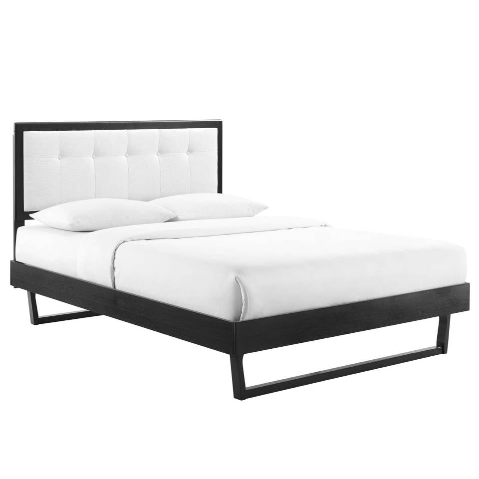 Modway Willow Queen Wood Platform Bed With Angular Frame - MOD-6384 | Beds | Modishstore - 12