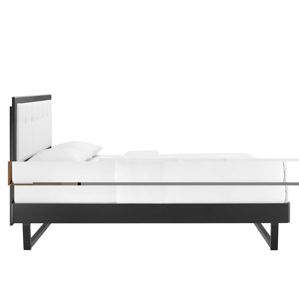 Modway Willow Queen Wood Platform Bed With Angular Frame - MOD-6384 | Beds | Modishstore - 15
