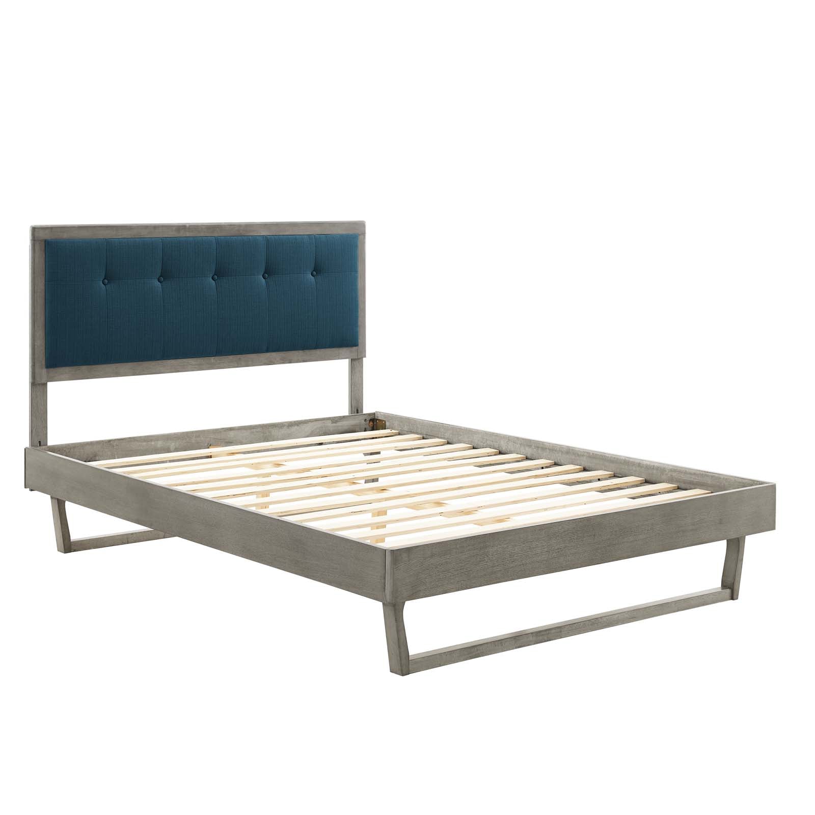 Modway Willow Queen Wood Platform Bed With Angular Frame | Beds | Modishstore-19