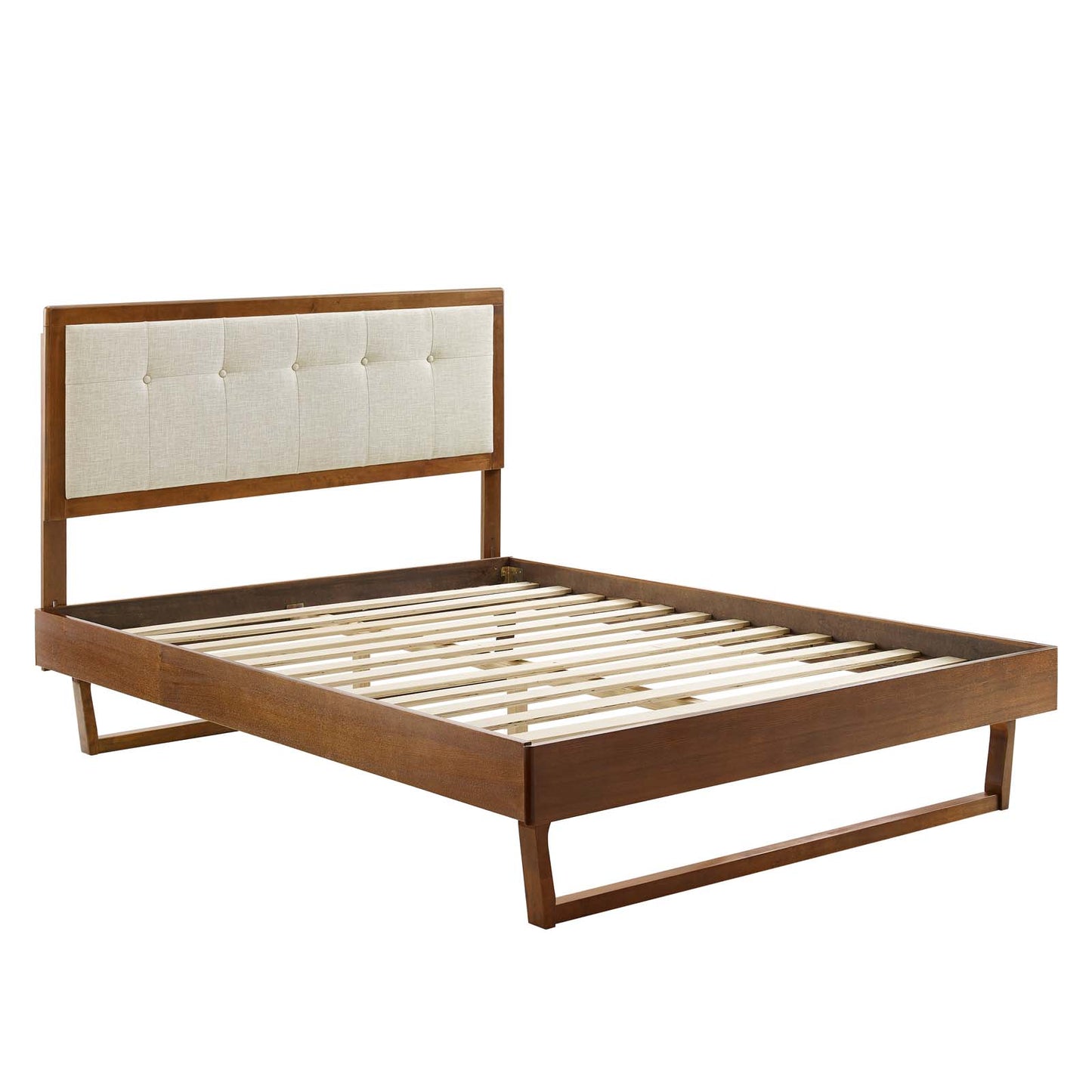 Modway Willow Queen Wood Platform Bed With Angular Frame | Beds | Modishstore-27