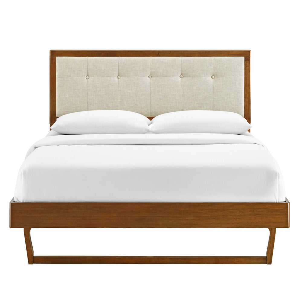 Modway Willow Queen Wood Platform Bed With Angular Frame - MOD-6384 | Beds | Modishstore - 24