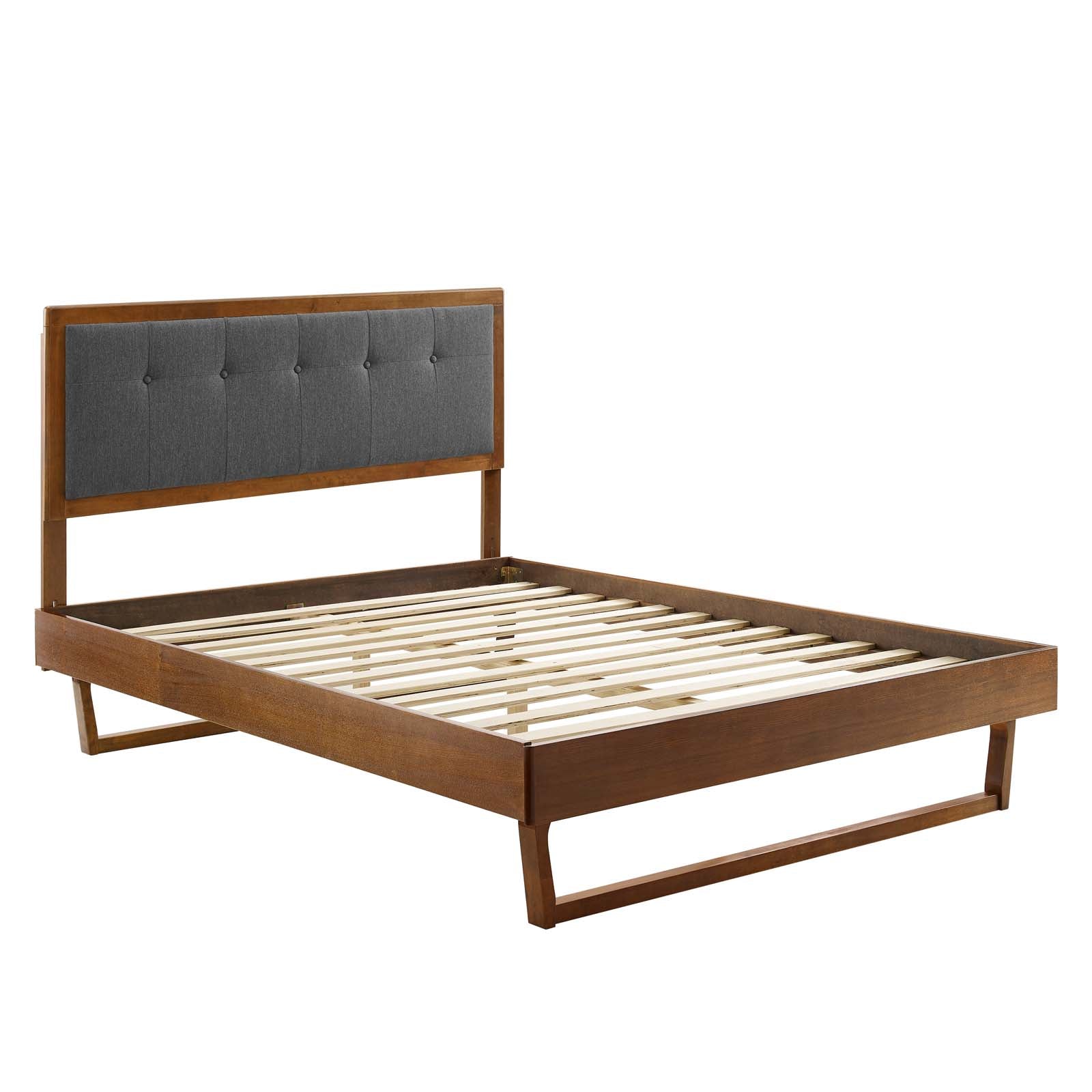 Modway Willow Queen Wood Platform Bed With Angular Frame | Beds | Modishstore-30