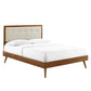 Modway Willow Queen Wood Platform Bed With Splayed Legs | Beds | Modishstore-15