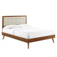 Modway Willow Queen Wood Platform Bed With Splayed Legs - MOD-6385 | Beds | Modishstore - 15