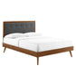 Modway Willow Queen Wood Platform Bed With Splayed Legs - MOD-6385 | Beds | Modishstore - 16