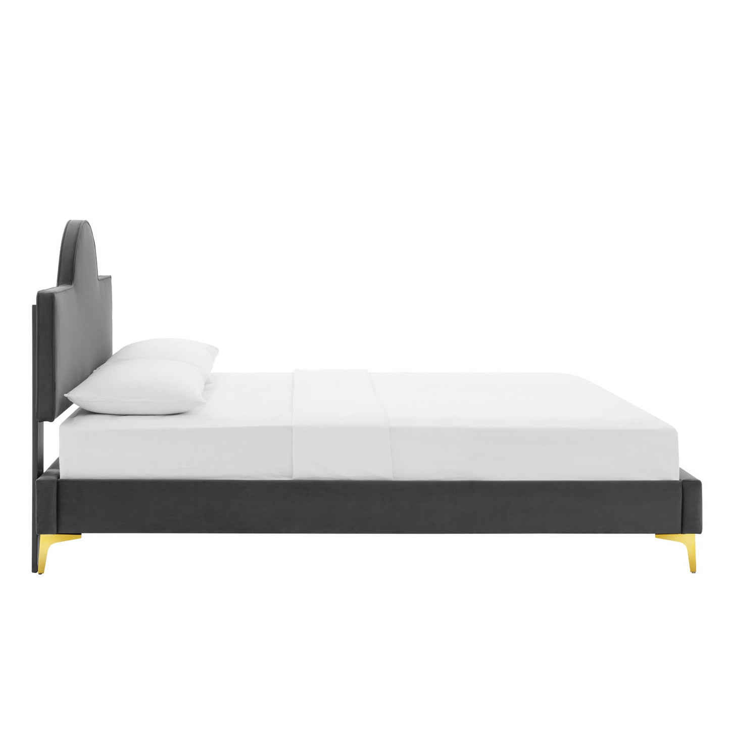 Sunny Performance Velvet Queen Bed By Modway - MOD-6516 | Beds | Modishstore - 4
