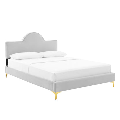 Sunny Performance Velvet Queen Bed By Modway | Beds | Modishstore-19