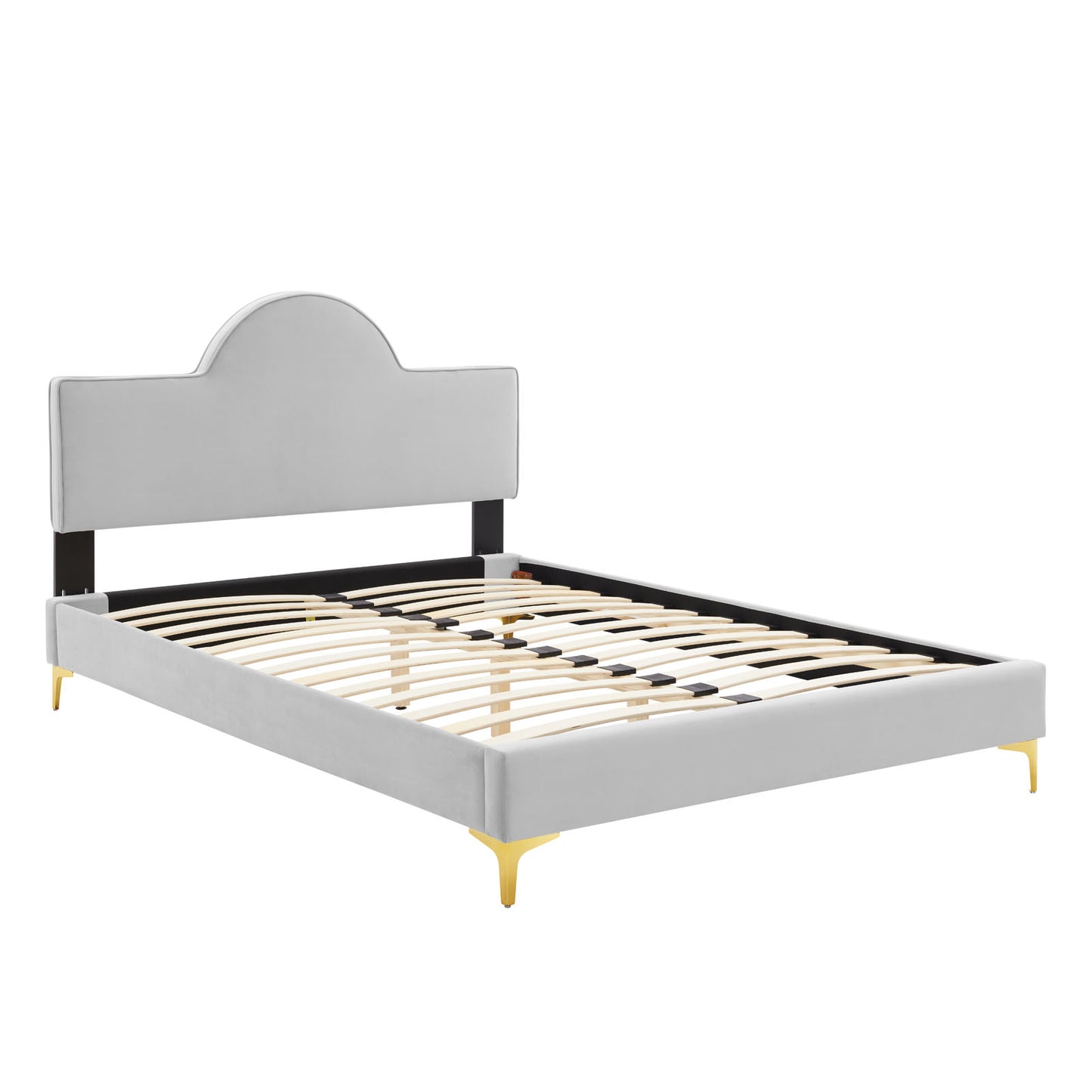 Sunny Performance Velvet Queen Bed By Modway - MOD-6516 | Beds | Modishstore - 21