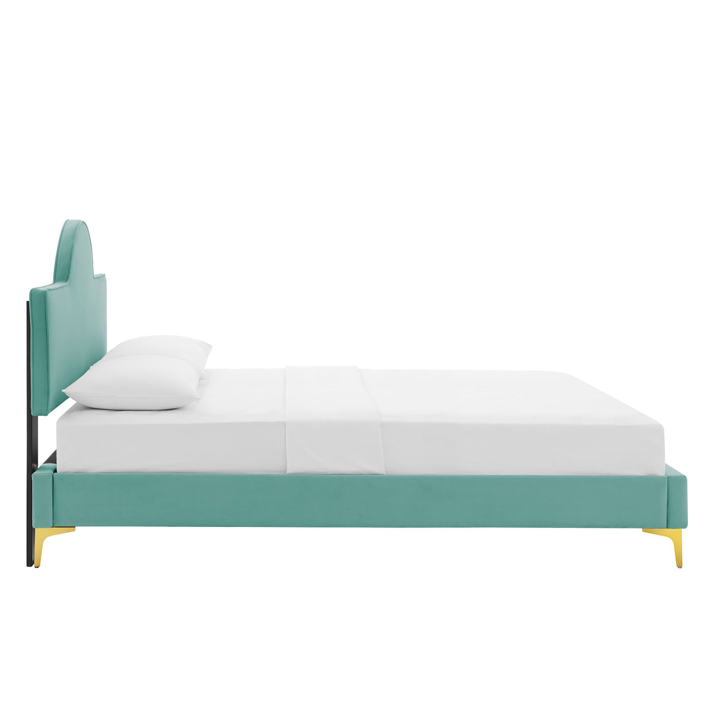 Sunny Performance Velvet Queen Bed By Modway - MOD-6516 | Beds | Modishstore - 31