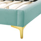 Sunny Performance Velvet Queen Bed By Modway | Beds | Modishstore-33