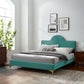 Sunny Performance Velvet Queen Bed By Modway | Beds | Modishstore-56