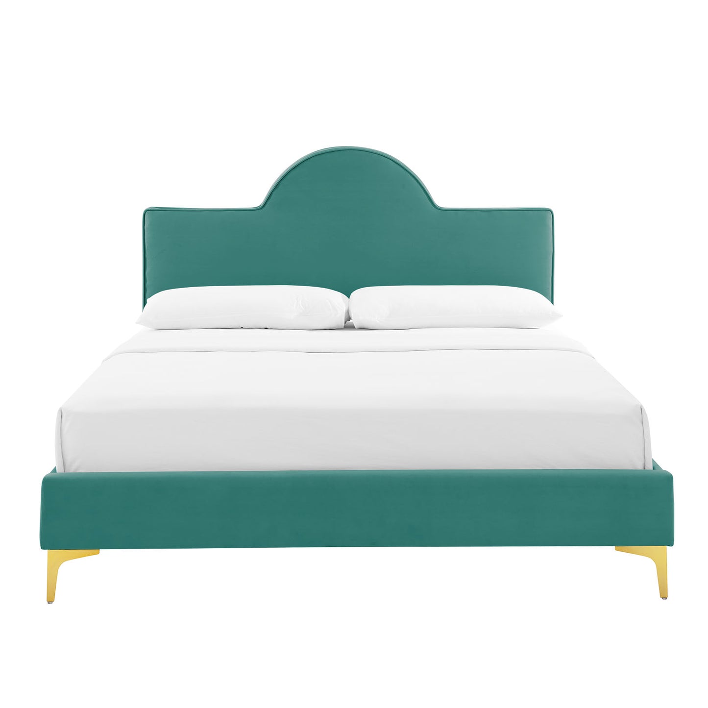 Sunny Performance Velvet Queen Bed By Modway | Beds | Modishstore-59