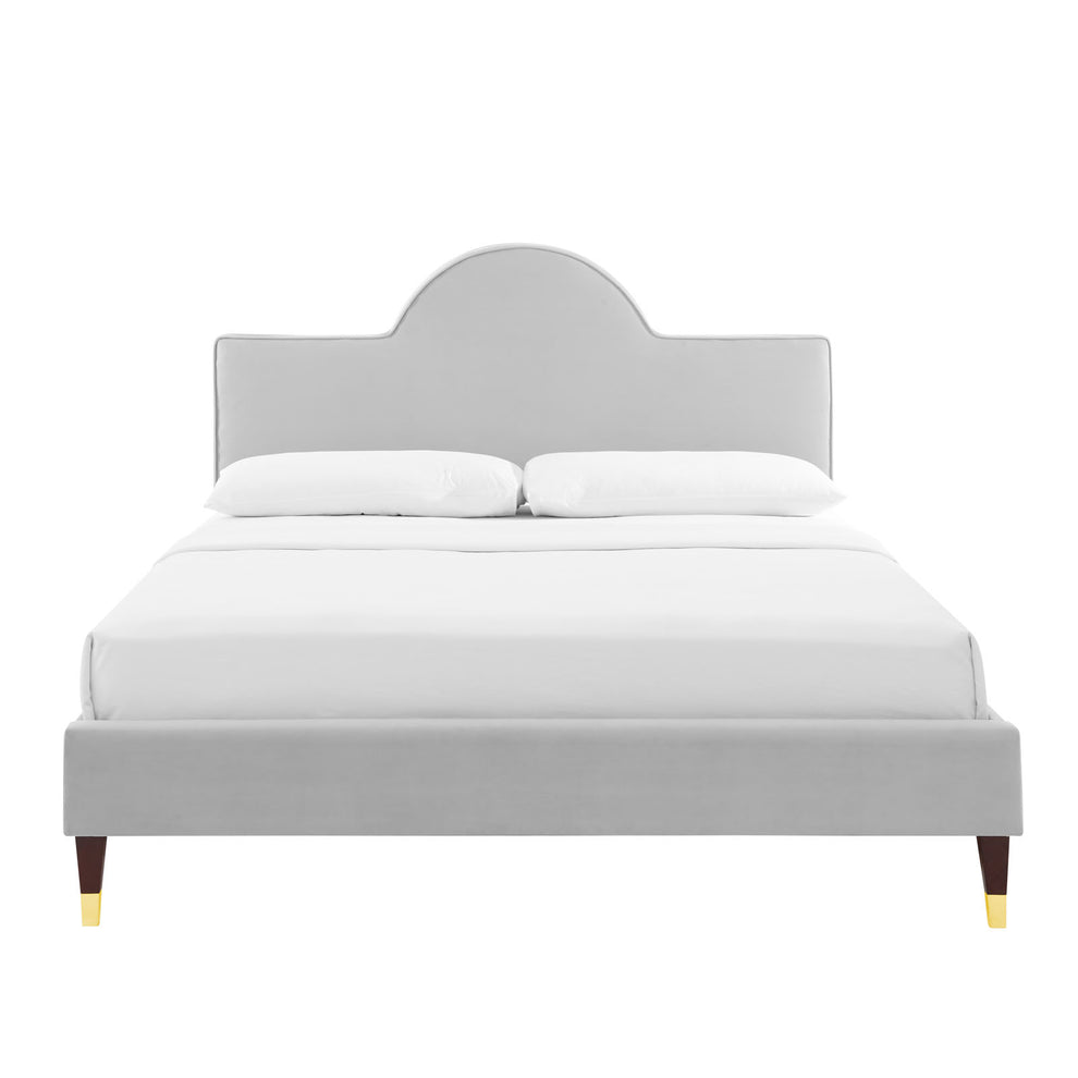 Aurora Performance Velvet Queen Bed By Modway - MOD-6517 | Beds | Modishstore - 23