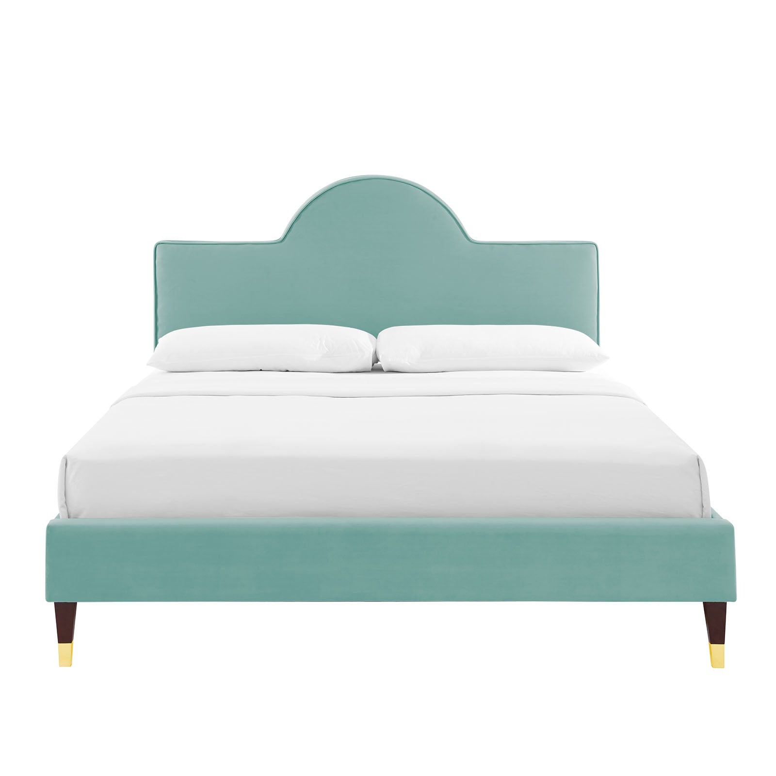 Aurora Performance Velvet Queen Bed By Modway - MOD-6517 | Beds | Modishstore - 32