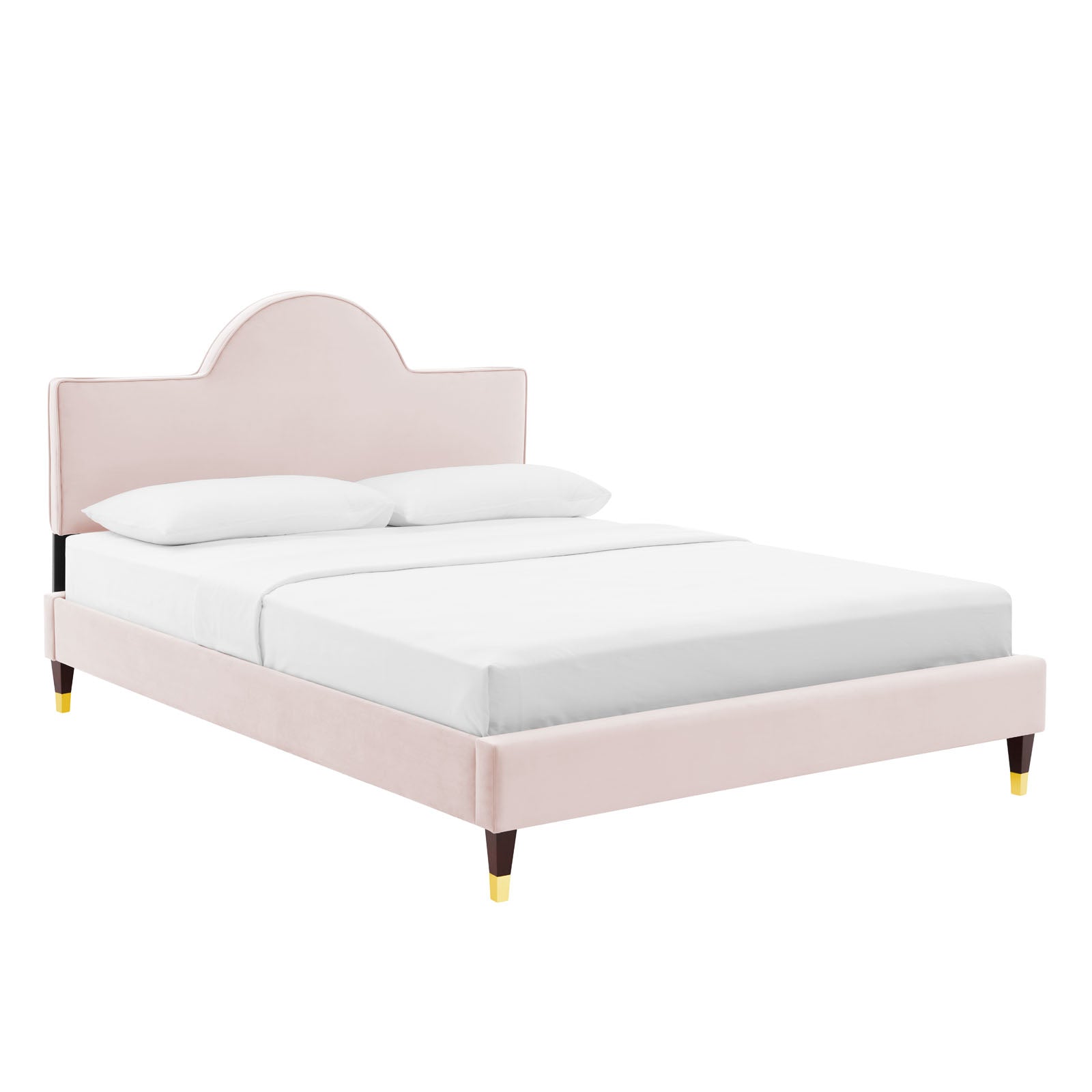 Aurora Performance Velvet Queen Bed By Modway - MOD-6517 | Beds | Modishstore - 46