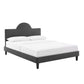 Soleil Performance Velvet Queen Bed By Modway | Beds | Modishstore-2