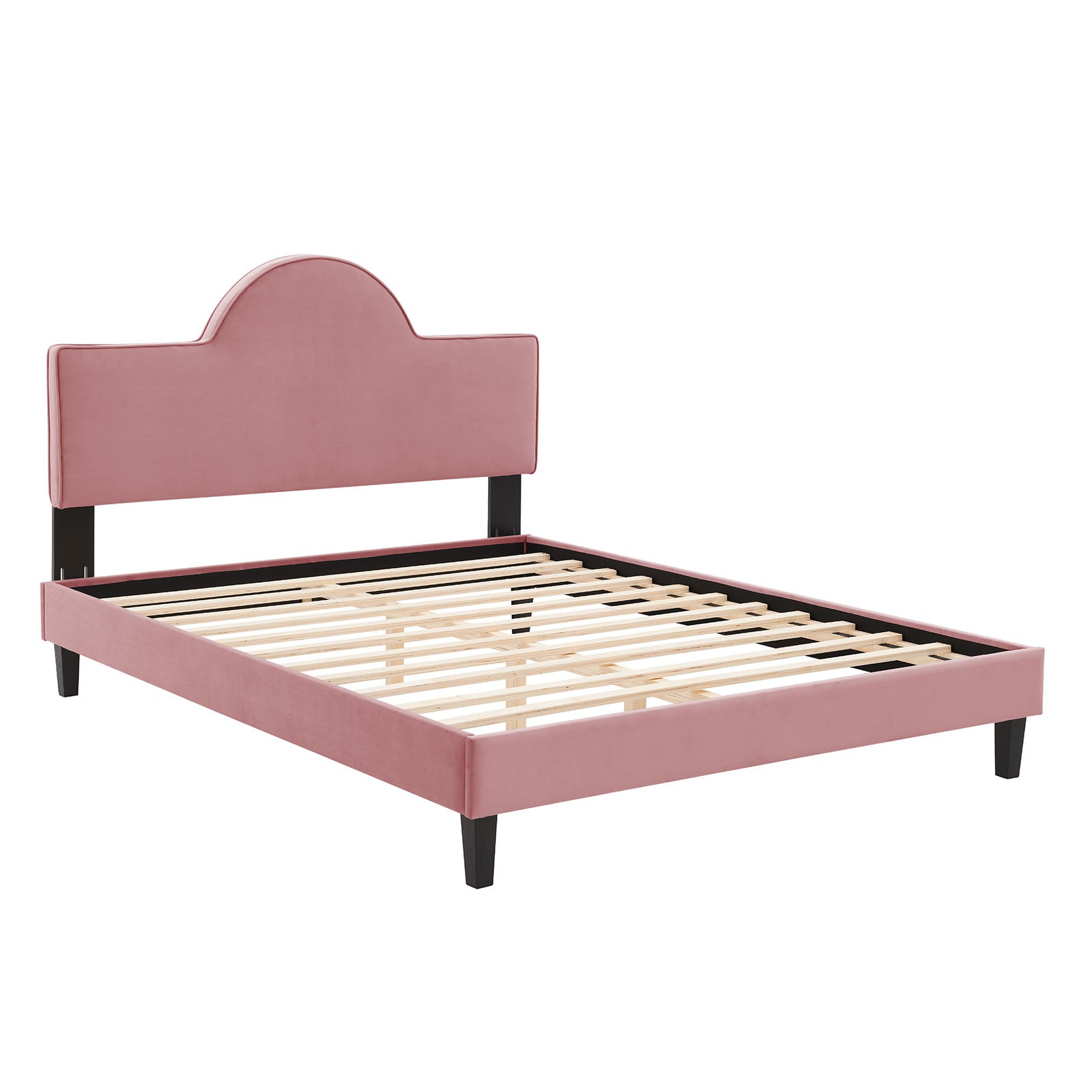Soleil Performance Velvet Queen Bed By Modway | Beds | Modishstore-12