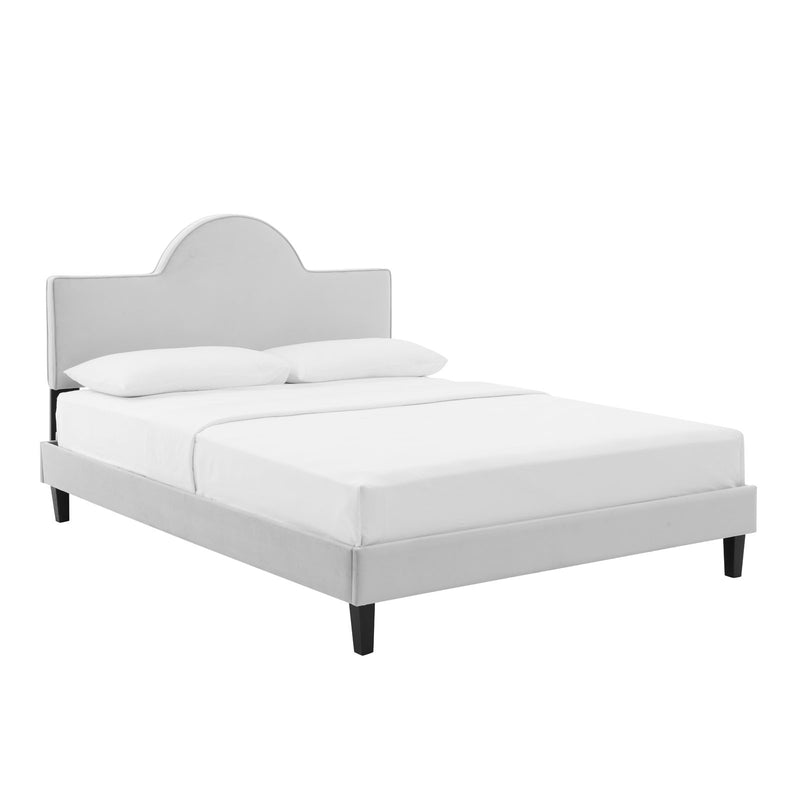 Soleil Performance Velvet Queen Bed By Modway | Beds | Modishstore-19