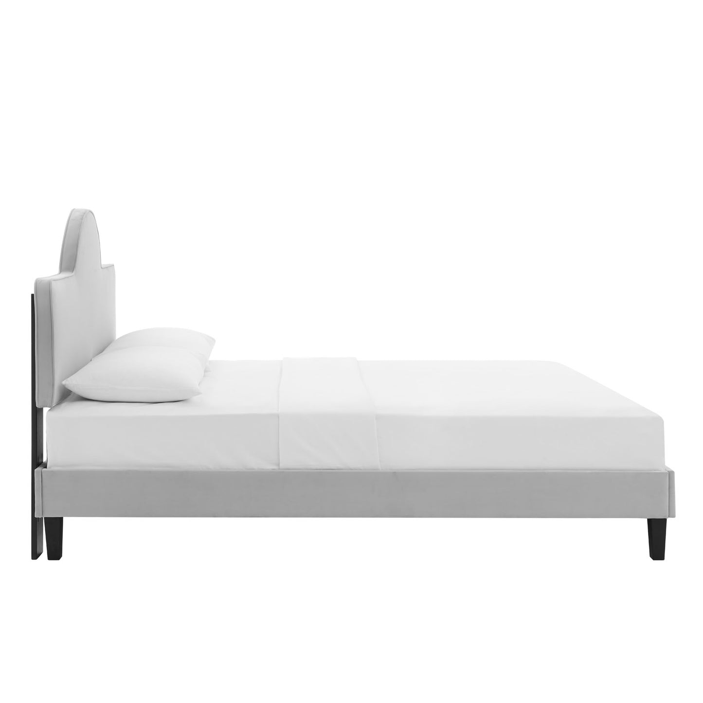 Soleil Performance Velvet Queen Bed By Modway - MOD-6518 | Beds | Modishstore - 22