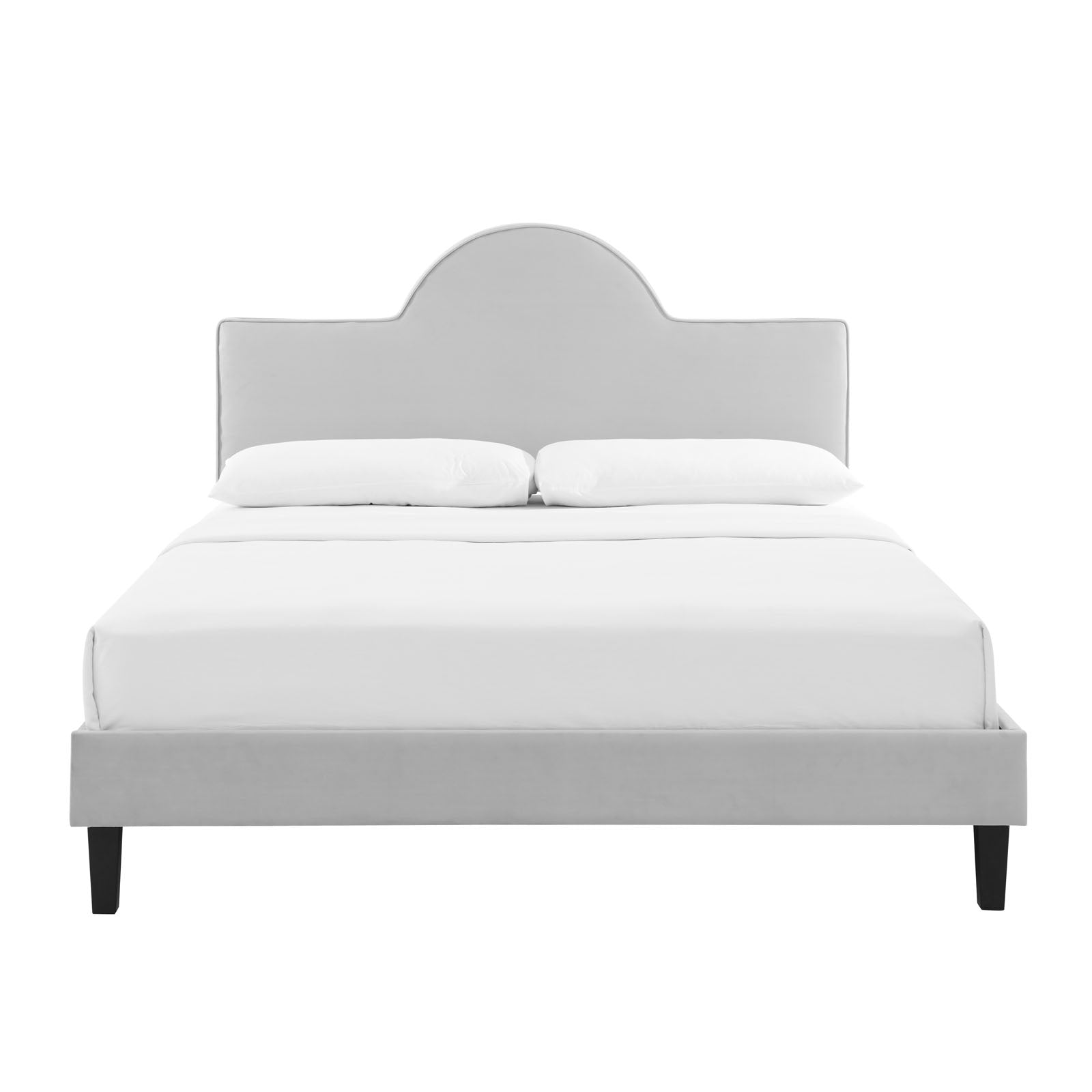 Soleil Performance Velvet Queen Bed By Modway | Beds | Modishstore-23
