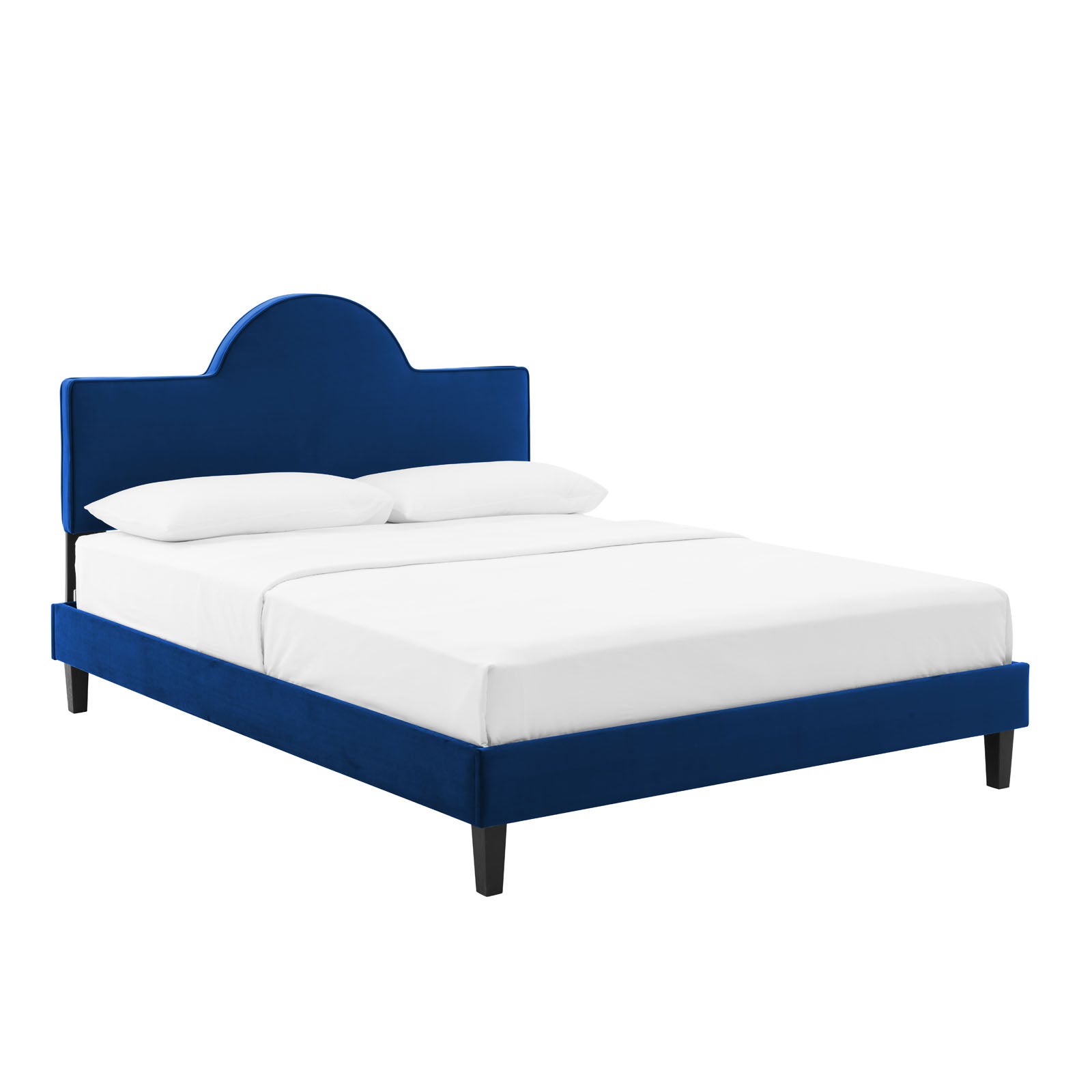 Soleil Performance Velvet Queen Bed By Modway - MOD-6518 | Beds | Modishstore - 37