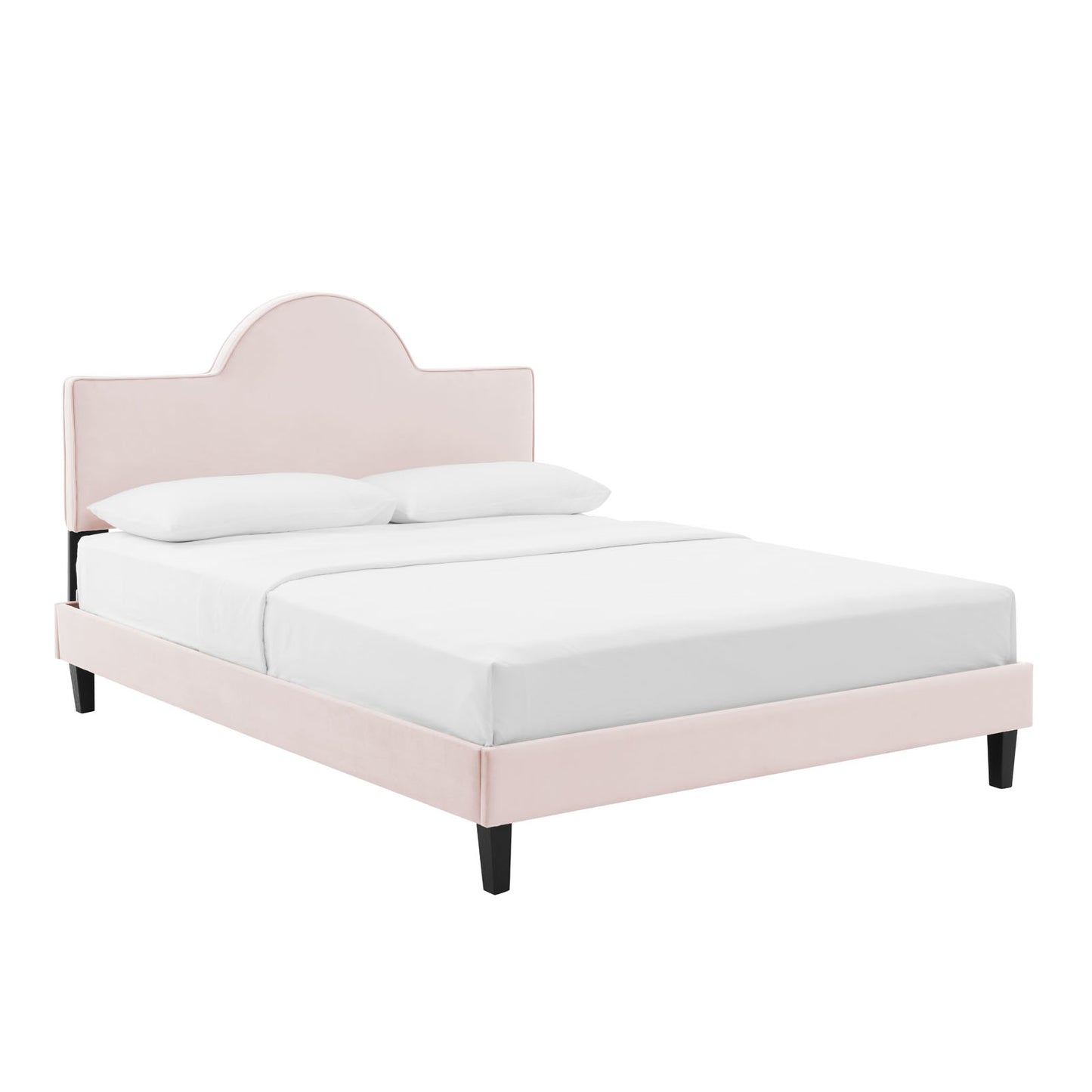 Soleil Performance Velvet Queen Bed By Modway | Beds | Modishstore-46