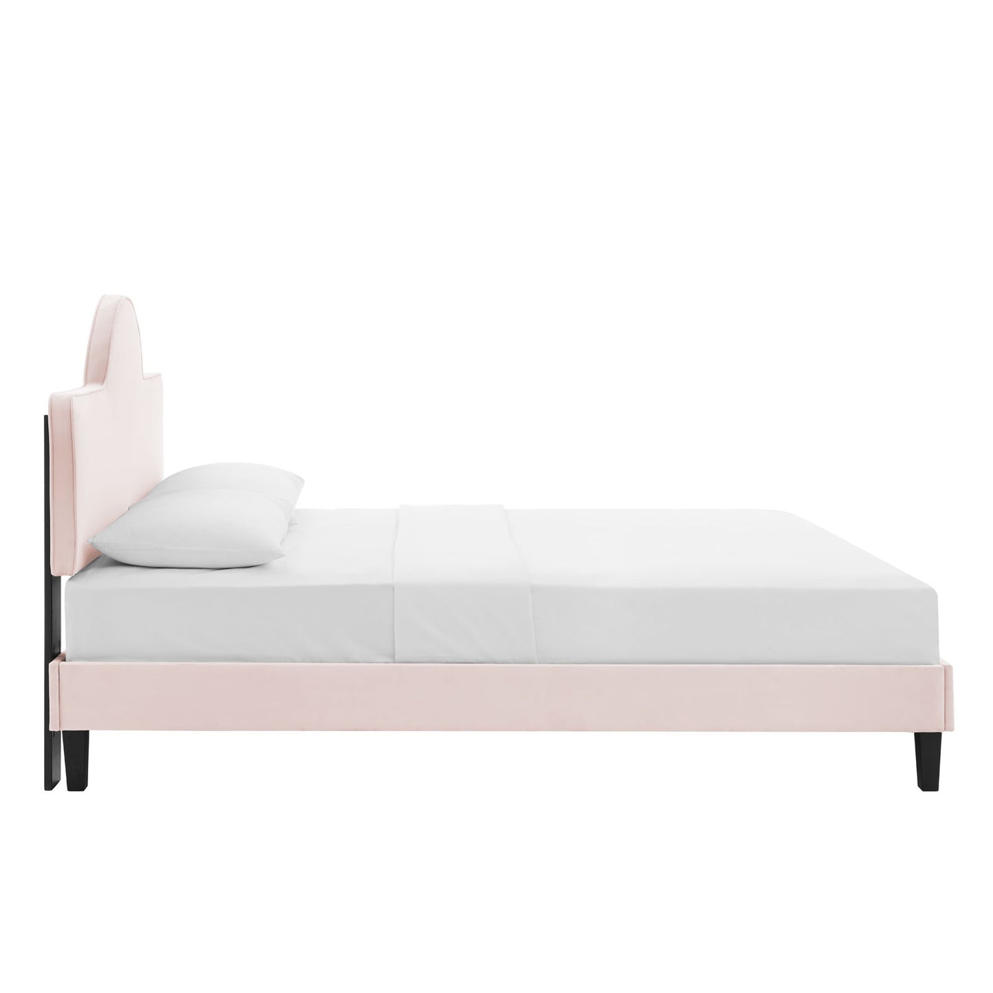 Soleil Performance Velvet Queen Bed By Modway | Beds | Modishstore-49