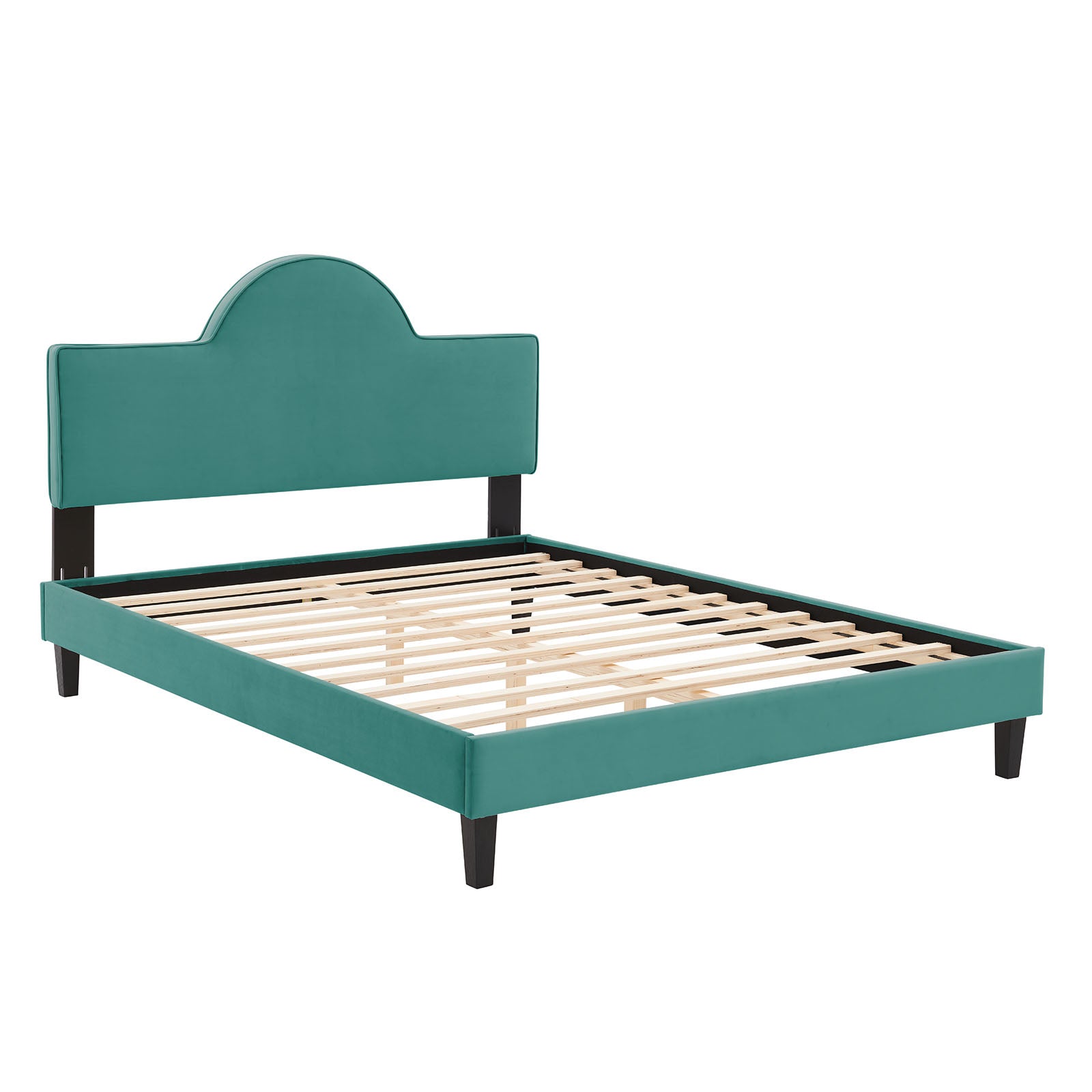 Soleil Performance Velvet Queen Bed By Modway | Beds | Modishstore-57