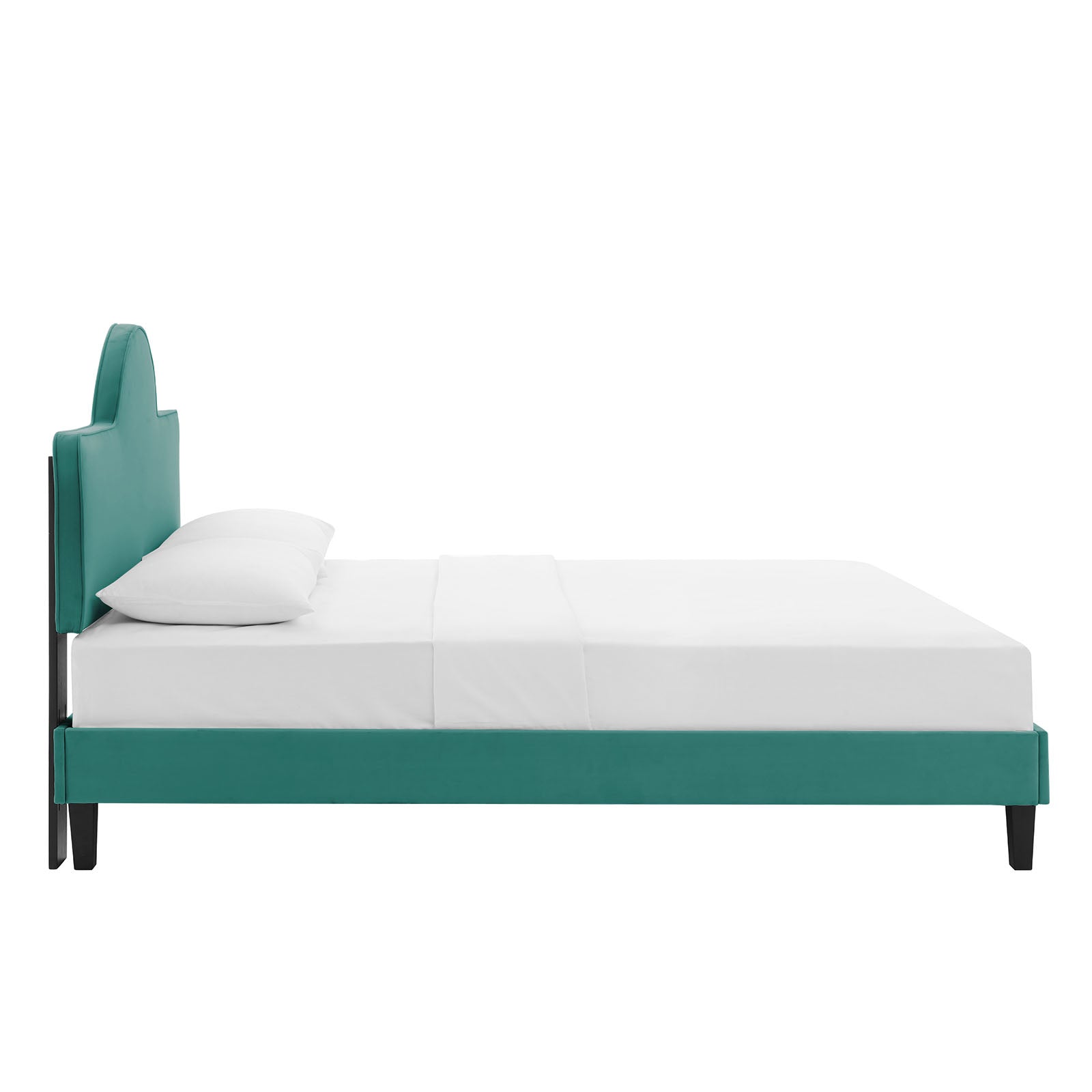 Soleil Performance Velvet Queen Bed By Modway | Beds | Modishstore-58