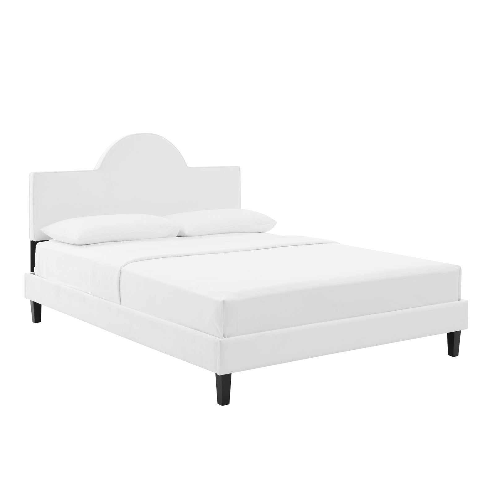 Soleil Performance Velvet Queen Bed By Modway - MOD-6518 | Beds | Modishstore - 64