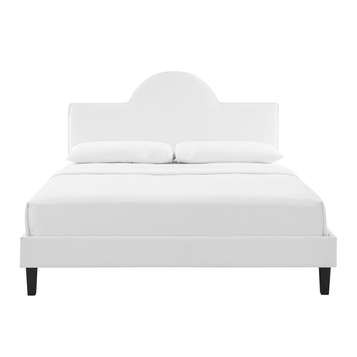 Soleil Performance Velvet Queen Bed By Modway - MOD-6518 | Beds | Modishstore - 68