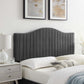 Brielle Channel Tufted Performance Velvet Twin Headboard By Modway - MOD-6558 | Headboards | Modishstore - 1