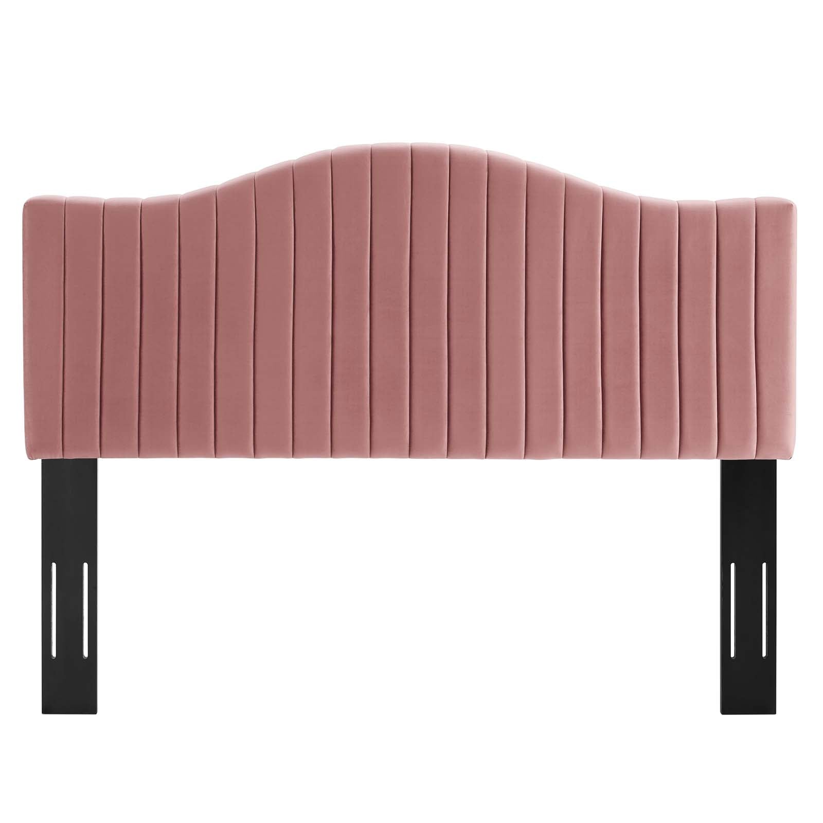 Brielle Channel Tufted Performance Velvet Twin Headboard By Modway - MOD-6558 | Headboards | Modishstore - 9