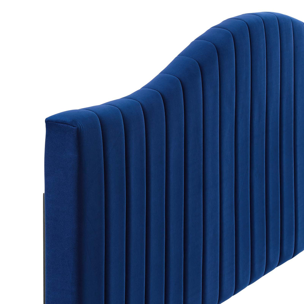 Brielle Channel Tufted Performance Velvet Twin Headboard By Modway - MOD-6558 | Headboards | Modishstore - 15