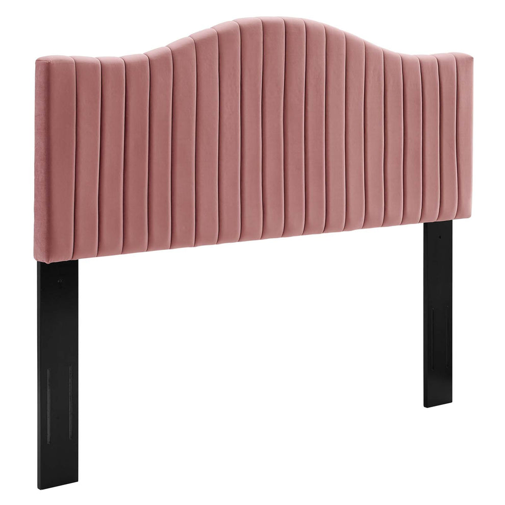 Brielle Channel Tufted Performance Velvet King/California King Headboard By Modway - MOD-6560 | Headboards | Modishstore - 7